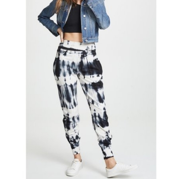 Young Fabulous & Broke YFB Tie Dye Groove Pants Joggers Lounge Sweatpants Size S - Picture 1 of 9